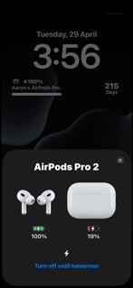 Airpods Pro gen 2 2022, Verzenden, Gebruikt, In gehoorgang (in-ear), Bluetooth