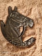 Gietijzer. Paard en hoefijzer., Ophalen of Verzenden, Gebruikt