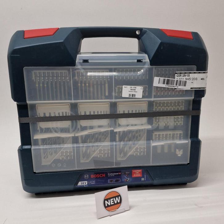 Bosch Professional GSR 18V-55 SET | Nieuw, Doe-het-zelf en Verbouw, Gereedschap | Boormachines, Nieuw