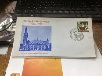 No5941 50 jaar vredespaleis `s-Gravenhage 1963 Heb ook van beschikbaar voor biedingen
