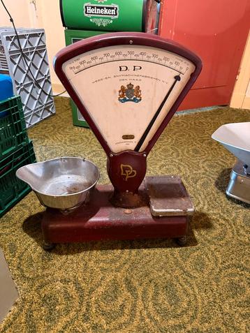 Vintage D.P. Weegschaal - Den Haag beschikbaar voor biedingen