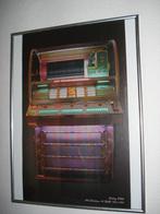 Jukebox  Seeburg  V200  in Lijst   40 x 30 cm, Ophalen of Verzenden, Zo goed als nieuw, 1950 tot 1960, Seeburg