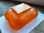 ALESSI ITALY Mary Biscuit oranje Koektrommel, Ophalen of Verzenden, Zo goed als nieuw