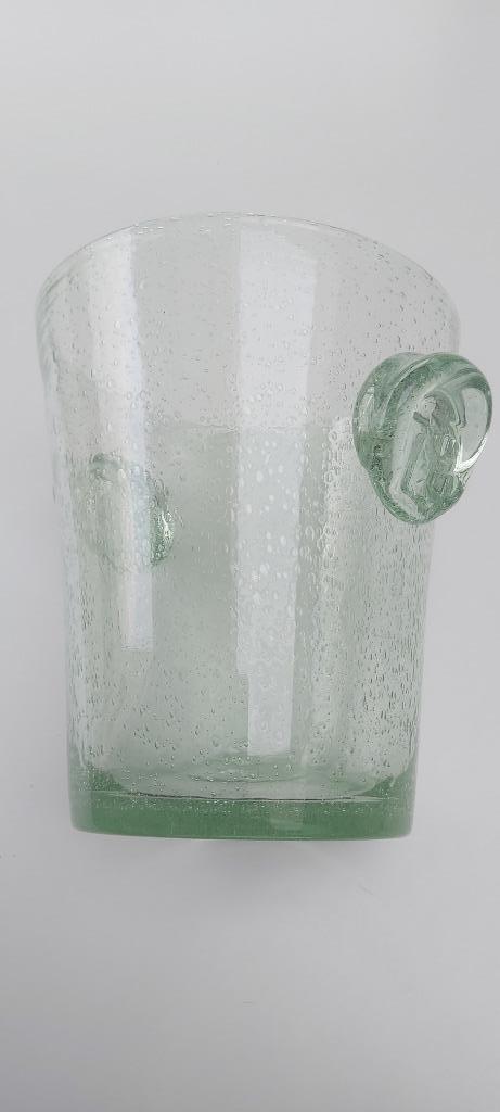 Champagne koeler in geblazen glas voor Laurent Perrier, Verzamelen, Wijnen, Zo goed als nieuw, Champagne, Frankrijk, Ophalen of Verzenden