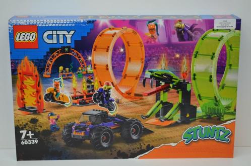 NIEUW IN DOOS: Lego 60339 City Dubbele Looping Stuntarena!, Kinderen en Baby's, Speelgoed | Duplo en Lego, Nieuw, Lego, Complete set