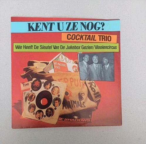 Cocktail Trio - Wie Heeft De Sleutel Van De Jukebox Gezien, Cd's en Dvd's, Vinyl Singles, Zo goed als nieuw, Single, Pop, 7 inch