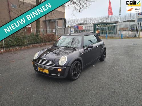 Mini Mini Cabrio 1.6 Cooper Sidewalk, Auto's, Mini, Bedrijf, Te koop, Cabrio, ABS, Airbags, Airconditioning, Boordcomputer, Centrale vergrendeling