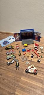 playmobil set van motorfietsen, Ophalen