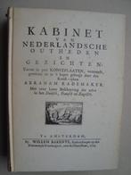 Kabinet van Nederlandsche Outheden, Ophalen of Verzenden, 17e en 18e eeuw, Gelezen