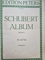 Schubert Album - Zang/Bas - Goede Staat, Muziek en Instrumenten, Bladmuziek, Klassiek, Zang, Ophalen of Verzenden, Zo goed als nieuw