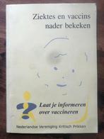 Boekje over vaccineren kinderen, Ophalen of Verzenden, Gelezen, Opvoeding tot 6 jaar