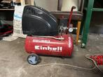 Einhell compressor 25l, Doe-het-zelf en Verbouw, 25 tot 100 liter, Ophalen, 6 tot 10 bar, Minder dan 200 liter/min