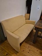 Gezellig geel bankje, Ophalen, Gebruikt, 75 tot 100 cm, Tweepersoons