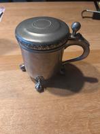 Tinnen pul met deksel, Vestinn Noorwegen, Ophalen of Verzenden