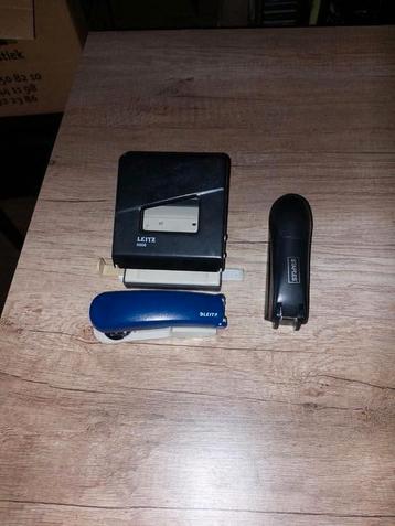 3 x setje ( Perforator + 2 Nietmachine's )ZGAN. beschikbaar voor biedingen