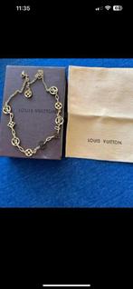 Ketting L.Vuitton 47cm, Nieuw, Goud, Overige materialen, Ophalen of Verzenden