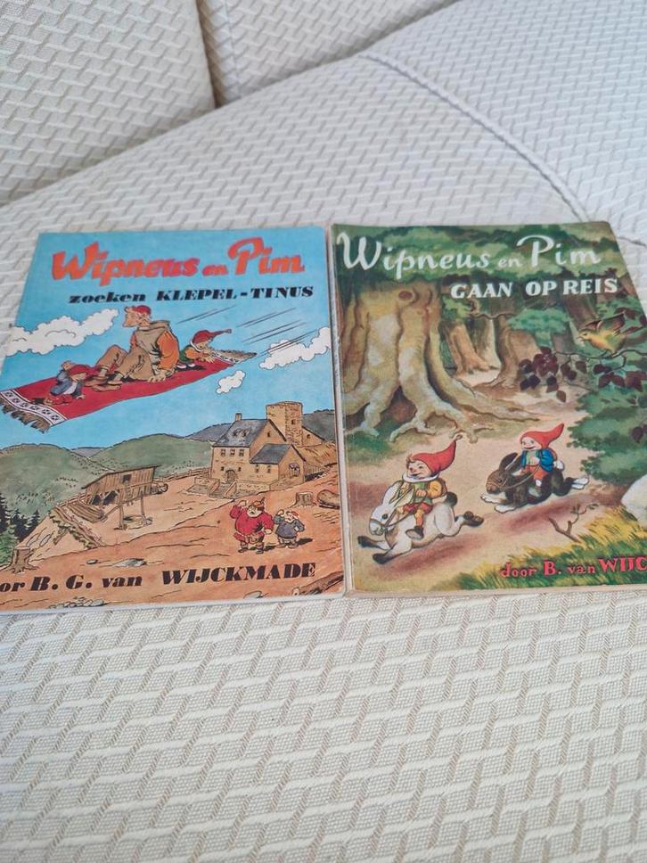 Wipneus en Pim - 2 Klassieke Kinderboeken, Boeken, Kinderboeken | Jeugd | onder 10 jaar, Gelezen, Fictie algemeen, Ophalen of Verzenden