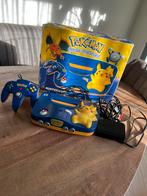 Pokémon Pikachu Nintendo 64, Spelcomputers en Games, Spelcomputers | Nintendo 64, Ophalen of Verzenden, Zo goed als nieuw, Met 1 controller