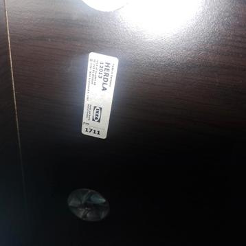 IKEA HEROLA Bedframe 120x200 Zwartbruin - afbeelding 1