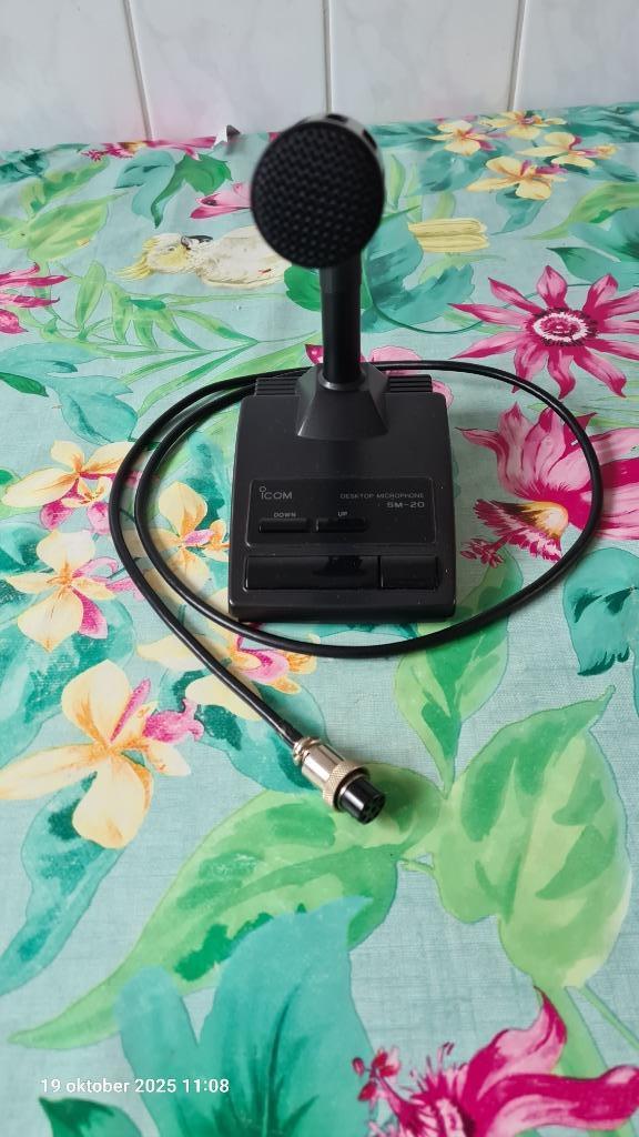 Icom SM-20, Telecommunicatie, Zenders en Ontvangers, Zo goed als nieuw, Zender en Ontvanger, Ophalen of Verzenden
