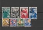 Nederland - jaargang 1932 gestempeld, compleet., Verzenden, T/m 1940, Gestempeld