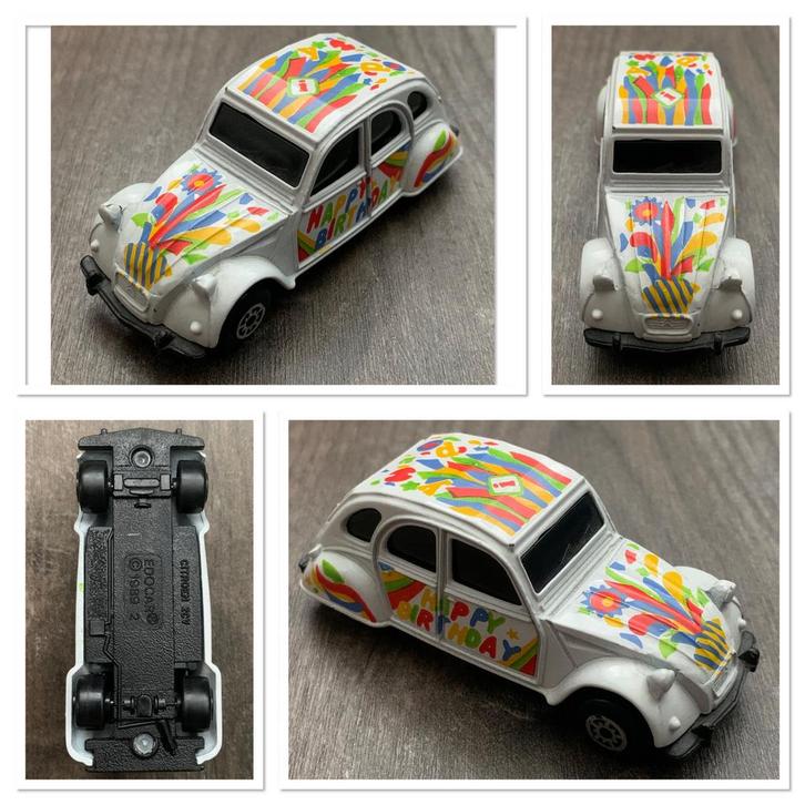 Citroën 2CV (Edocar), Hobby en Vrije tijd, Modelauto's | 1:50, Ophalen of Verzenden