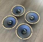 4x 10 Inch Audax High Fidelity speakers, Gebruikt, Overige typen, 120 watt of meer, Ophalen