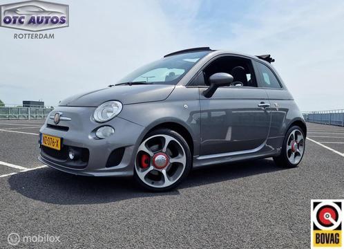 Abarth 595 1.4 T-Jet Cabrio NAVIGATIE - PARKEERSENSOREN - SP, Auto's, Abarth, Bedrijf, Te koop, ABS, Airbags, Airconditioning