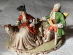 Keramisch beeldje "Jachttafereel", Ophalen