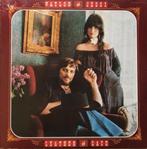WAYLON JENNINGS & JESSI COLTER LP: LEATHER AND LACE, Ophalen of Verzenden, Gebruikt