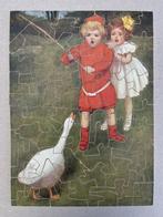 Pastime Puzzle Parker Brothers, Afraid of the geese, Antiek en Kunst, Antiek | Speelgoed, Ophalen of Verzenden