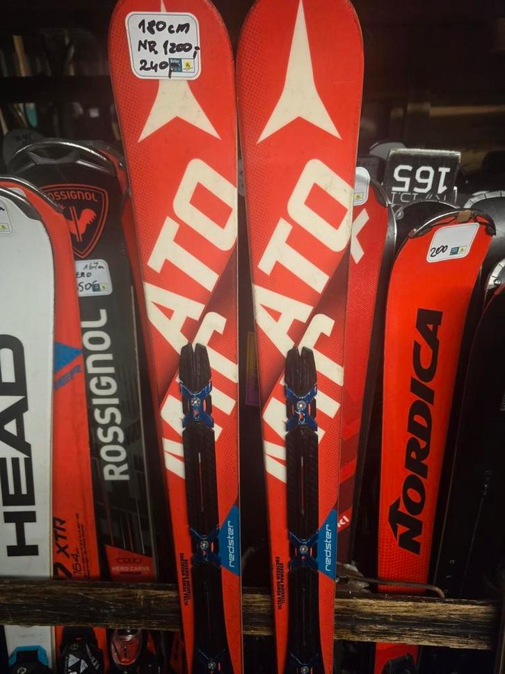 180cm ATOMIC REDSTER GS DOUBLEDECK NP.1200€, Sport en Fitness, Skiën en Langlaufen, Zo goed als nieuw, Ski's, Skiën, Atomic, Carve