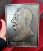 plaquette met portret dr.h.colijn brons, Antiek en Kunst, Antiek | Koper en Brons, Ophalen of Verzenden