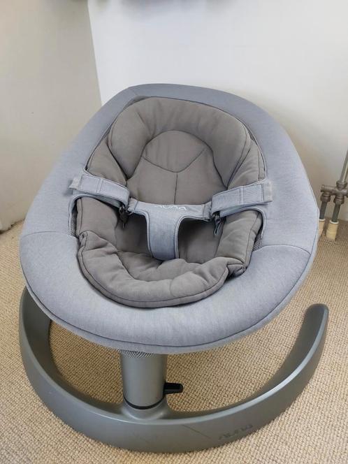 Nuna leaf grow, Kinderen en Baby's, Wipstoeltjes, Zo goed als nieuw, Schommelstoel, Overige merken, Met gordel(s) of riempje(s)