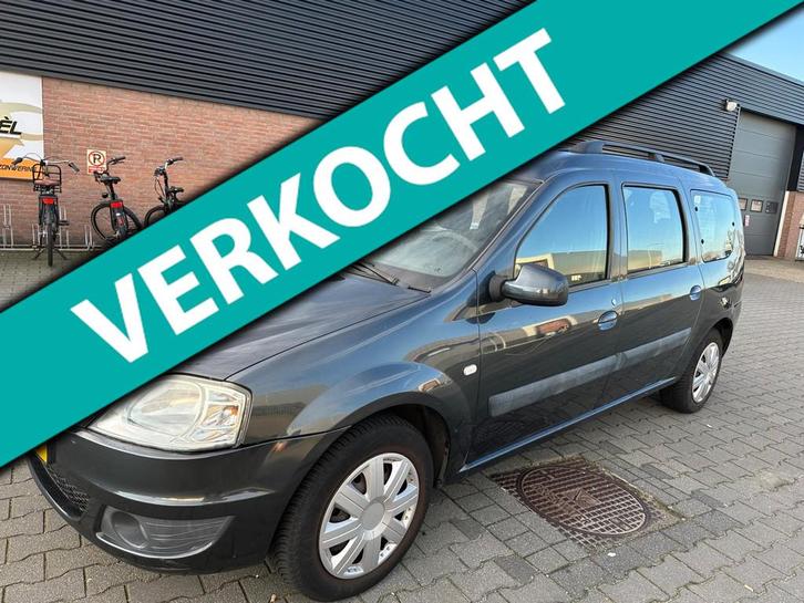 Dacia Logan MCV 1.6 Lauréate 7p., Auto's, Dacia, Bedrijf, Te koop, Logan MCV, ABS, Airbags, Boordcomputer, Centrale vergrendeling