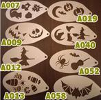 SCHMINK sjabloon heks snoep halloween herfst 1,25 pst, Ophalen of Verzenden, Nieuw, Schmink, Halloween of Griezel