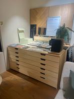 Berkenmultiplex ladenkast, papierkast, presentatiekast, Huis en Inrichting, Kasten | Ladekasten, 5 laden of meer, Ophalen of Verzenden