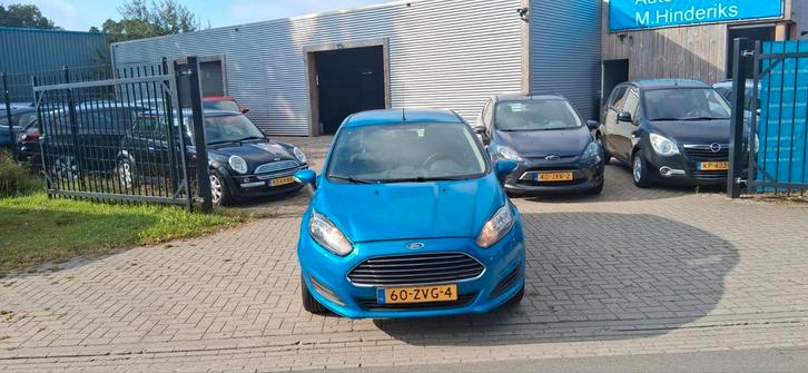 Ford Fiësta 1.0 48KW/65PK 5D 2013 Blauw, Auto's, Ford, Bedrijf, Te koop, Fiësta, ABS, Airbags, Airconditioning, Bluetooth, Boordcomputer