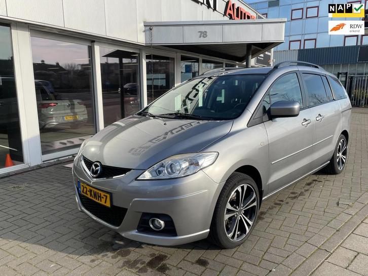 Mazda 5 1.8 Katano - Navigatie - 7 Persoons, Auto's, Mazda, Bedrijf, Te koop, ABS, Airbags, Airconditioning, Boordcomputer, Centrale vergrendeling