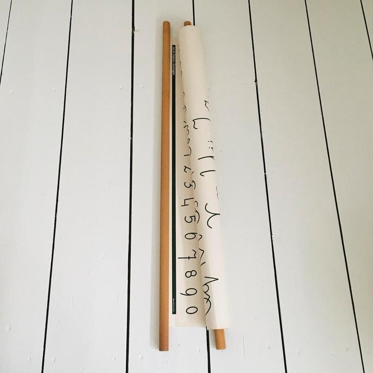 Oude Schoolplaat - Schrijven voor Linkshandigen, Antiek en Kunst, Antiek | Schoolplaten, Overige thema's, Ophalen of Verzenden