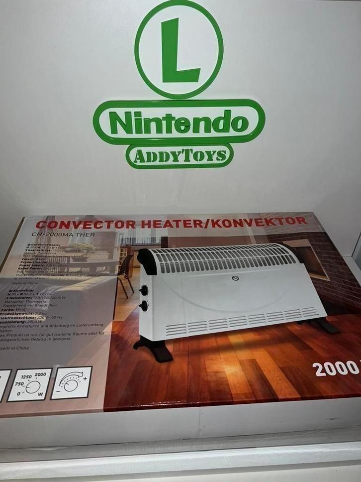 Convector kachel 2000w, nieuw, Huis en Inrichting, Kachels, Nieuw, Overige soorten, Elektrisch, Ophalen