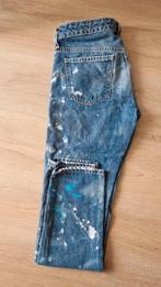 Vintage destressed jeans Polo Ralph Lauren, Blauw, Ophalen of Verzenden, Zo goed als nieuw, W27 (confectie 34) of kleiner