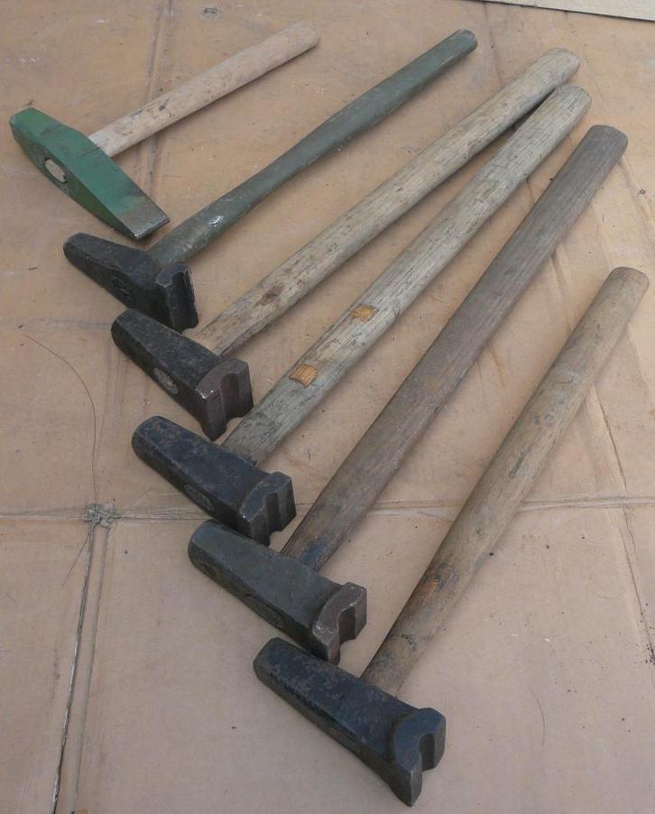 smeedhamer bovenzadel smid smeden smidsvuur aambeeld tas, Doe-het-zelf en Verbouw, Gereedschap | Handgereedschap, Nieuw, Ophalen