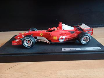 Hotwheels F1 1:18 '05 - Ferrari F2005 Schumacher beschikbaar voor biedingen