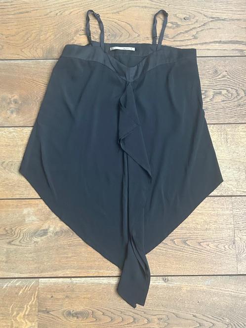 ZWARTE top m in ~~nieuw~~ staat, Kleding | Dames, Tops, Zo goed als nieuw, Maat 38/40 (M), Zwart, Zonder mouw, Verzenden