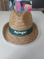 Originele Ayinger bier strohoed. Deze nieuwe strohoed is per, Ophalen of Verzenden, Nieuw, Overige merken
