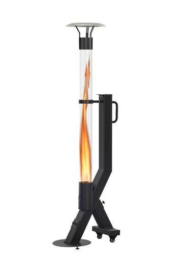 Rocket Pellet Heater terras verwarmer sfeer Staal glas NIEUW beschikbaar voor biedingen