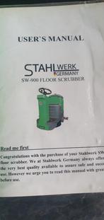 Stahlwerk sw-900 opzitbare 24v schrob/zuigmachine, Ophalen, Nieuw