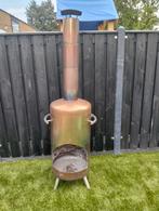 RVS Buitenkachel - Terrasverwarmer, Ophalen, Gebruikt, Vuurton