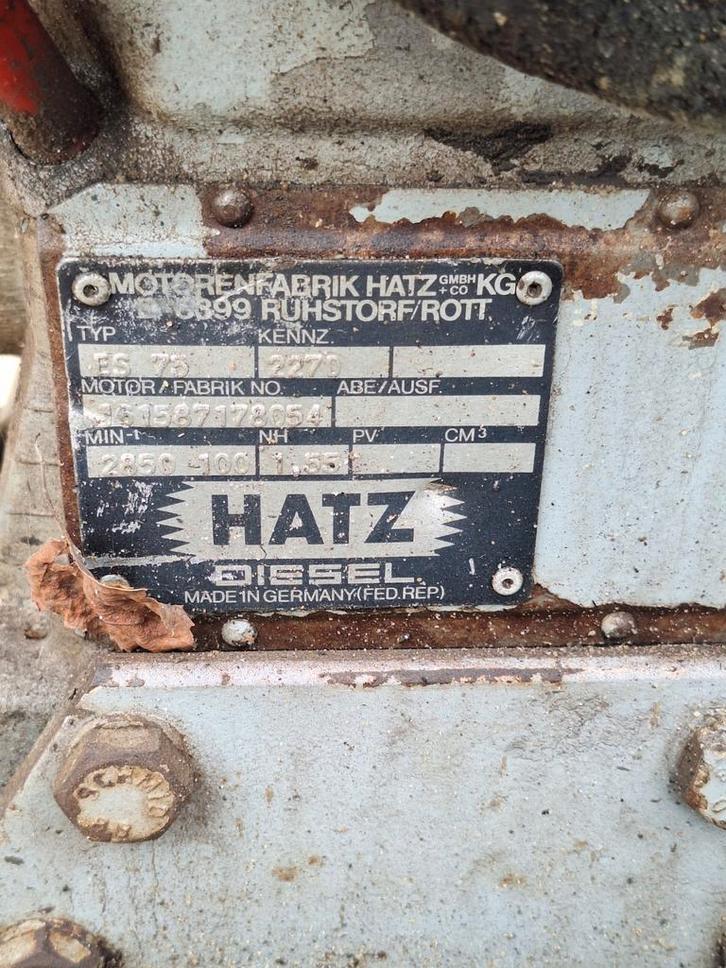 Trilplaat DPS2360 wacker en mini graafmachine diesel Yanmar, Doe-het-zelf en Verbouw, Motoren, Gebruikt, Dieselmotor, 1800 rpm of meer